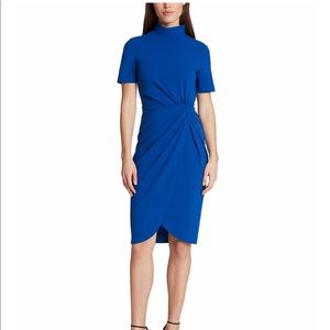 Tahiri Mock-Neck Sheath Dress NWT!
